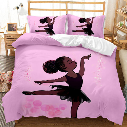 Black Girl Magic 4pc Bedding Set