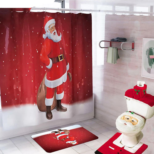 Christmas Bathroom Decorative Set